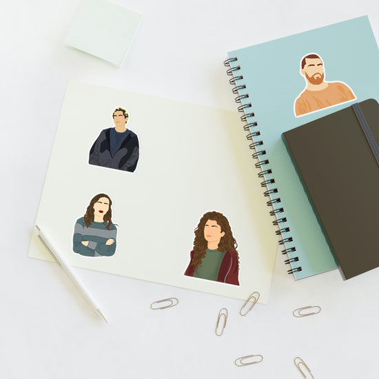 Euphoria Sticker Sheets (set 1) - Fandom-Made