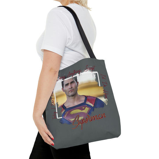 I'd Do Superman, Tyler Hoechlin Tote Bag - Fandom-Made