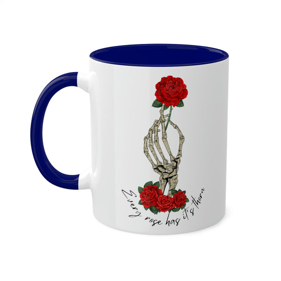 Every Rose, Has It's Thorn Colorful Mug - Fandom-Made