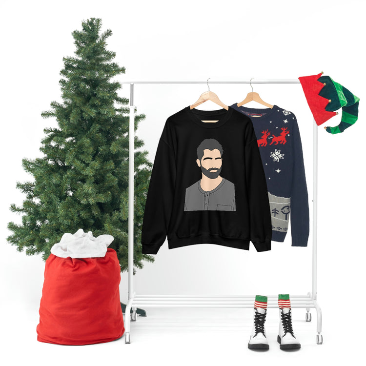 Derek Hale Sweatshirt (beard) - Fandom-Made