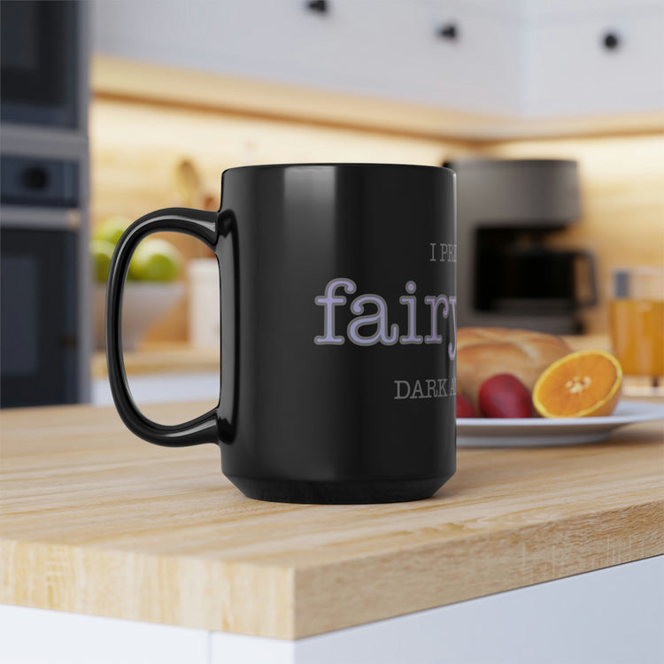 Fairytales Black Mug, 15oz - Fandom-Made
