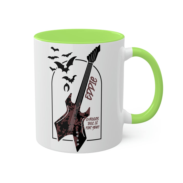 Eddie Munson Guitar Colorful Mug - Fandom-Made