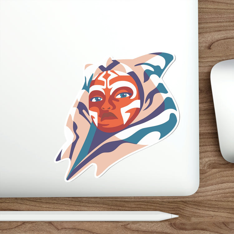 Ahsoka Tano Die-Cut Sticker (face) - Fandom-Made
