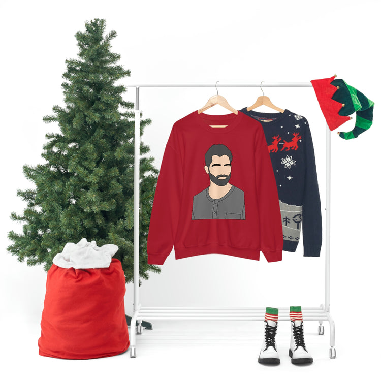 Derek Hale Sweatshirt (beard) - Fandom-Made