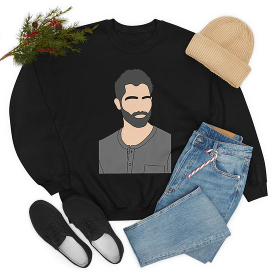 Derek Hale Sweatshirt (beard) - Fandom-Made