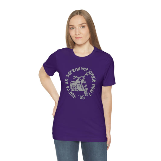 Adrenaline Junkie Short Sleeve Tee - Fandom-Made