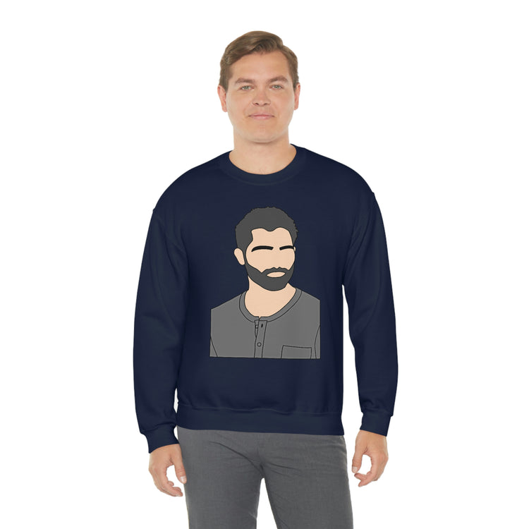 Derek Hale Sweatshirt (beard) - Fandom-Made