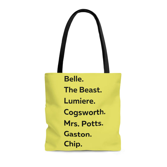 Beauty and the Beast Tote Bag - Fandom-Made