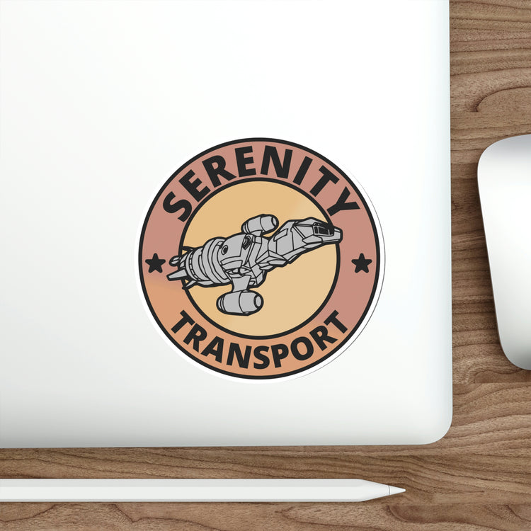Serenity Transport Die-Cut Sticker - Fandom-Made