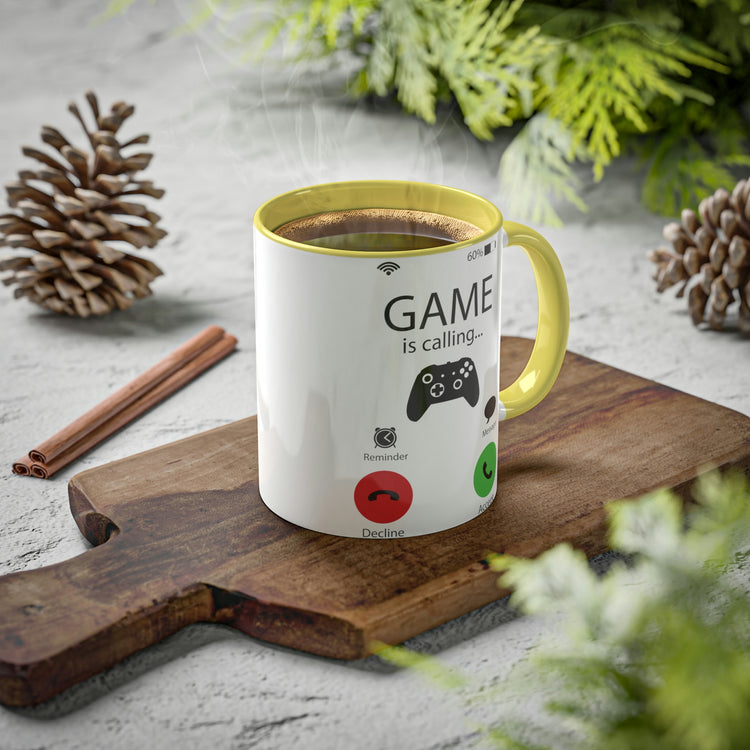 Game Is Calling Colorful Mugs - Fandom-Made