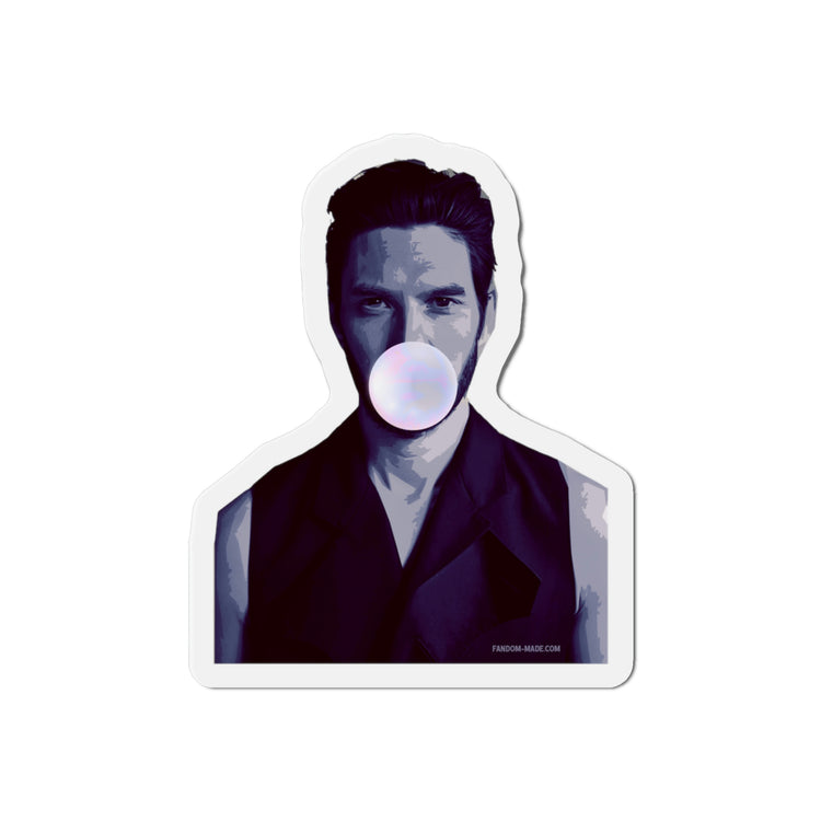 Ben Barnes Bubble Gum Die-Cut Magnet - Fandom-Made