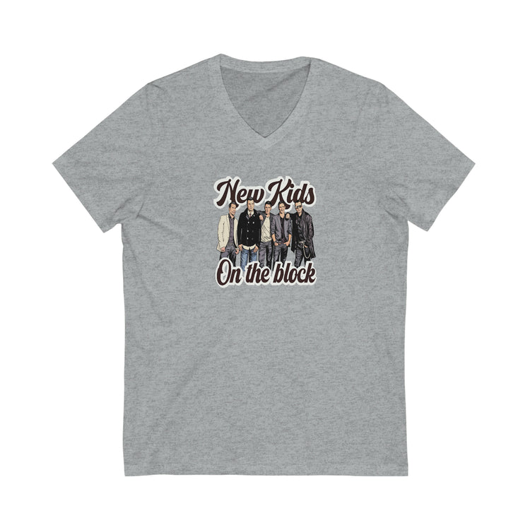 NKOTB Short Sleeve V-Neck Tee (guys) - Fandom-Made