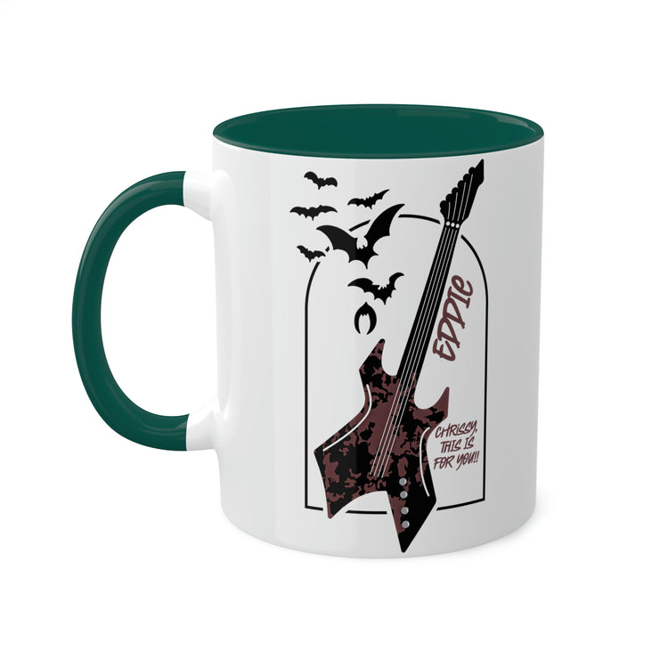 Eddie Munson Guitar Colorful Mug - Fandom-Made