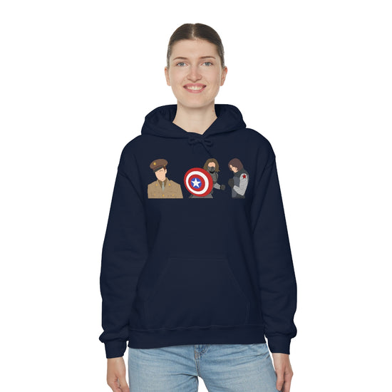 Bucky Barnes, Winter Soldier Hoodie - Fandom-Made