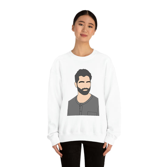 Derek Hale Sweatshirt (beard) - Fandom-Made