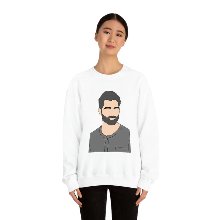 Derek Hale Sweatshirt (beard) - Fandom-Made