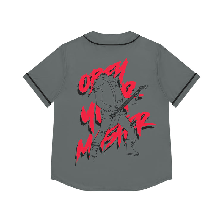 Obey Your Master Baseball Jersey - Fandom-Made