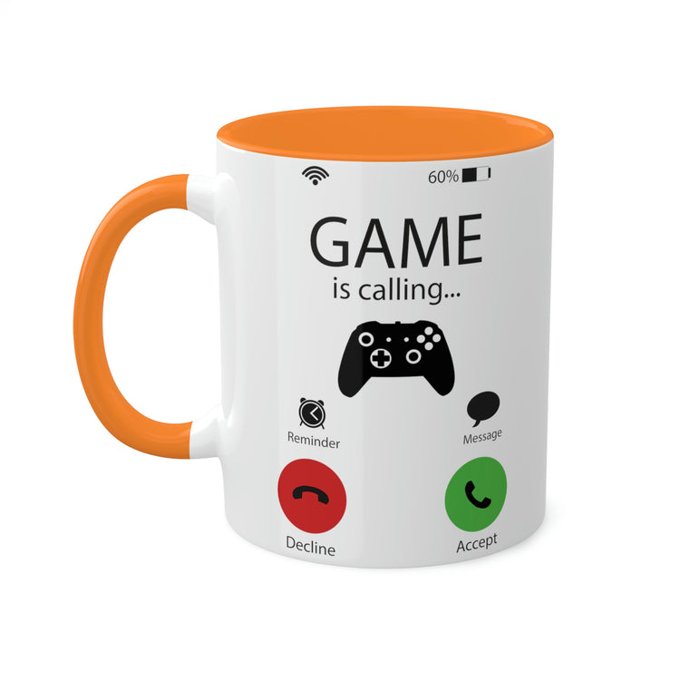 Game Is Calling Colorful Mugs - Fandom-Made