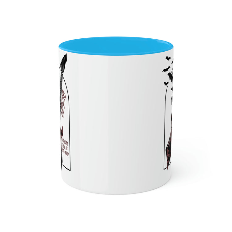 Eddie Munson Guitar Colorful Mug - Fandom-Made