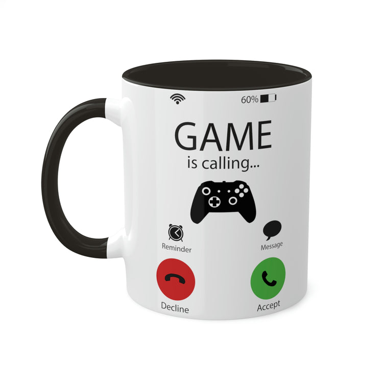 Game Is Calling Colorful Mugs - Fandom-Made