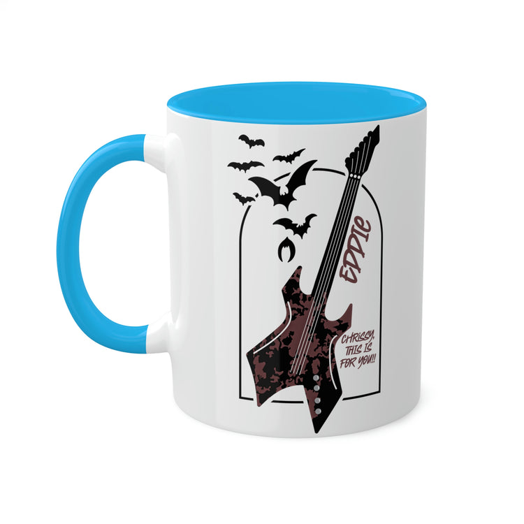 Eddie Munson Guitar Colorful Mug - Fandom-Made