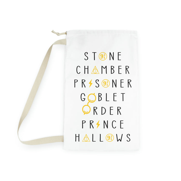 Harry Potter Books Laundry Bag - Fandom-Made