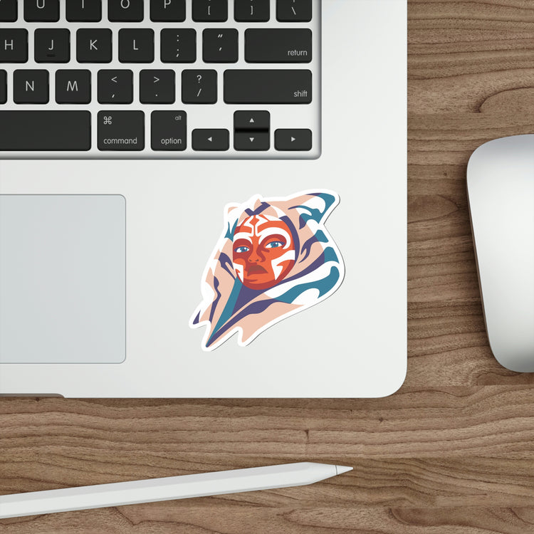 Ahsoka Tano Die-Cut Sticker (face) - Fandom-Made