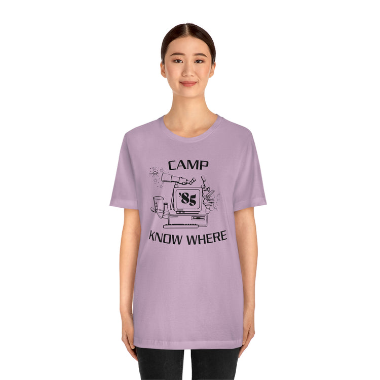 Camp Know Where Short Sleeve Tee - Fandom-Made