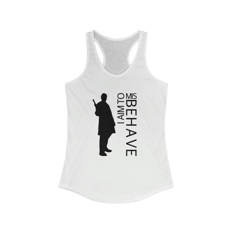 Serenity Aim To Misbehave Racerback Tank - Fandom-Made