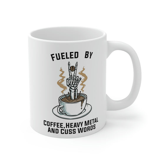 Fueled By Coffee Mug - Fandom-Made