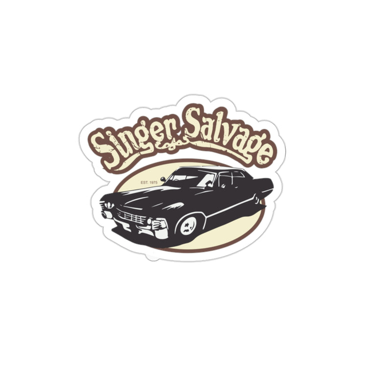 Singer Salvage Die-Cut Sticker - Fandom-Made