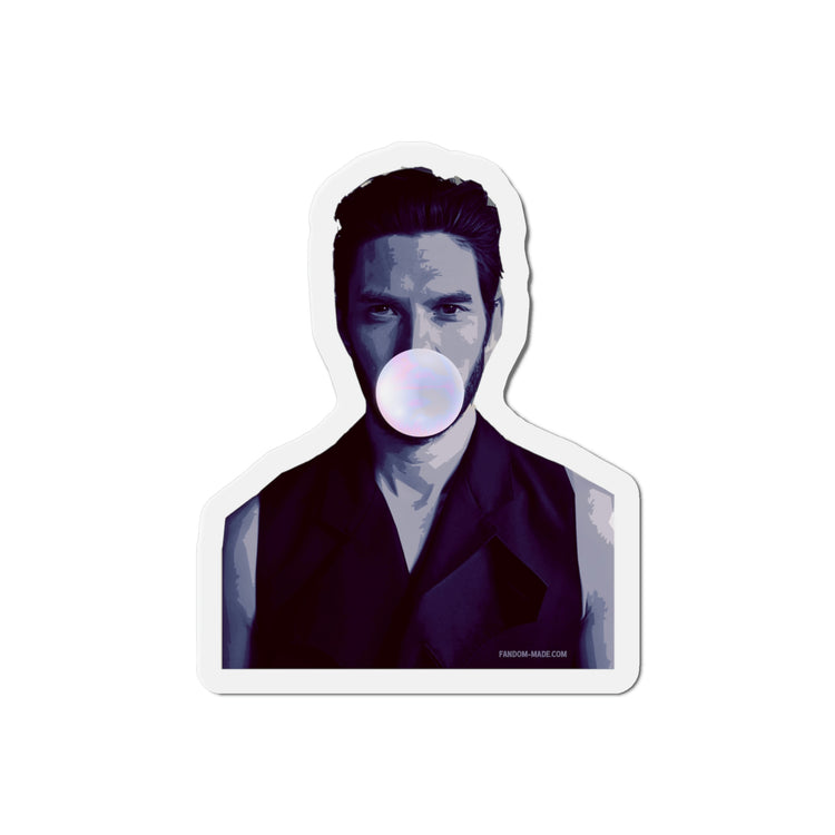 Ben Barnes Bubble Gum Die-Cut Magnet - Fandom-Made
