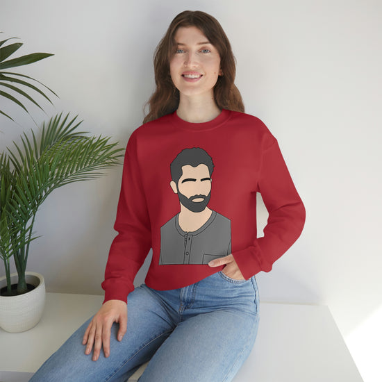 Derek Hale Sweatshirt (beard) - Fandom-Made
