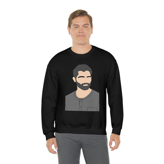 Derek Hale Sweatshirt (beard) - Fandom-Made