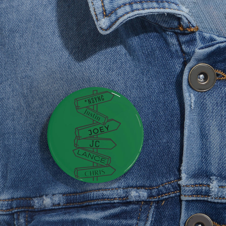 *NSync Names Pin - Fandom-Made