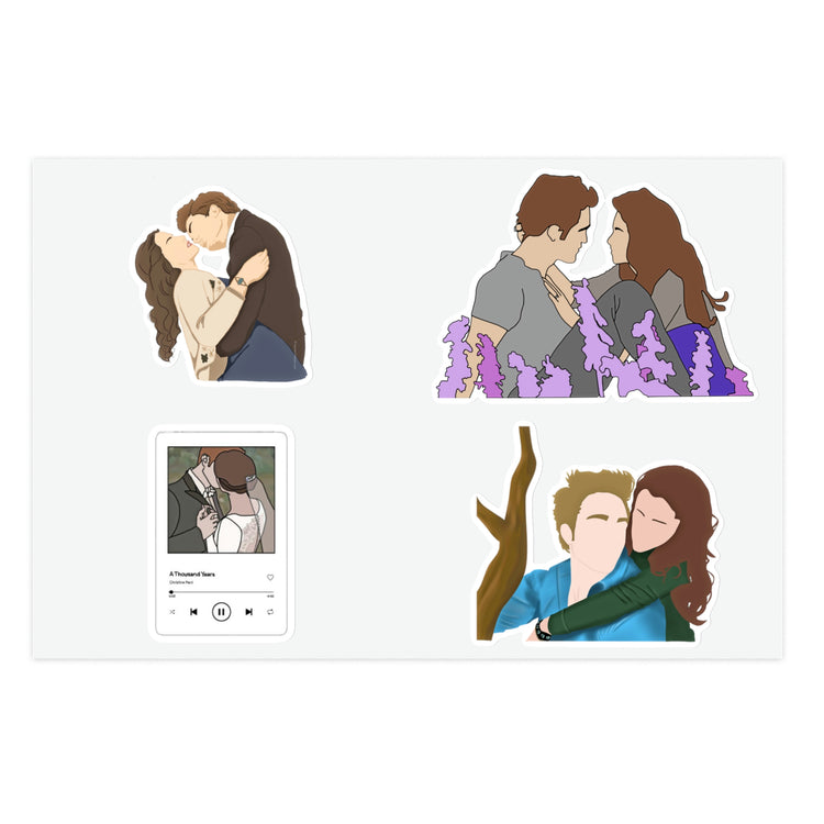 Edward & Bella Sticker Sheets - Fandom-Made