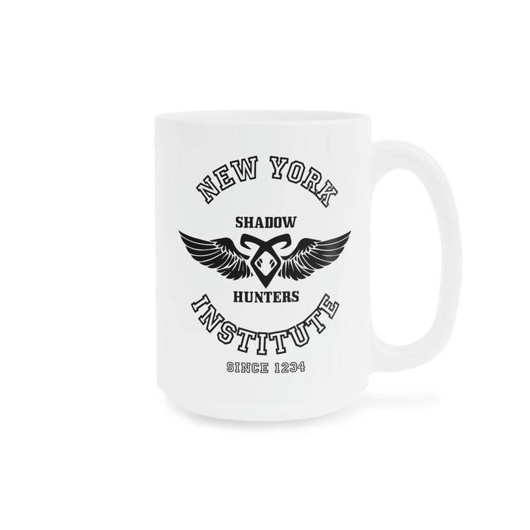New York Institute Mugs - Fandom-Made