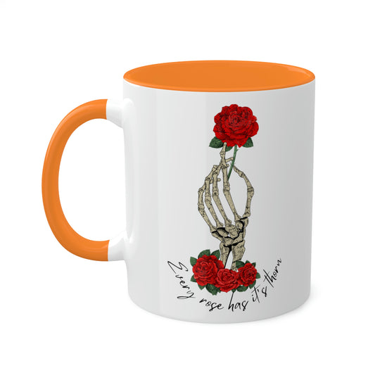 Every Rose, Has It's Thorn Colorful Mug - Fandom-Made