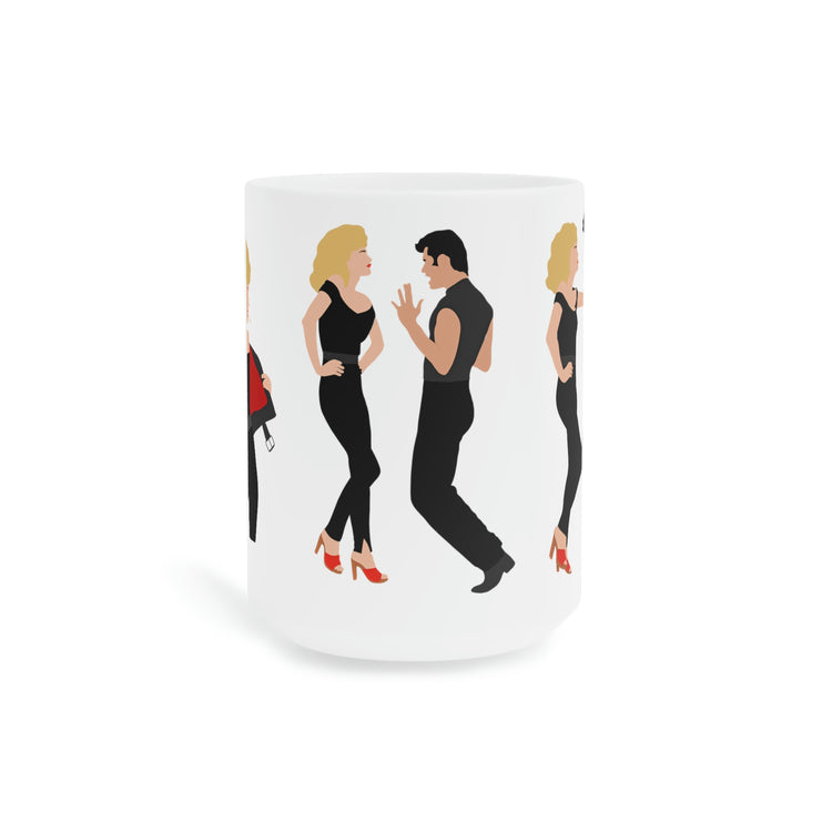 Sandy & Danny Dancing Mugs - Fandom-Made