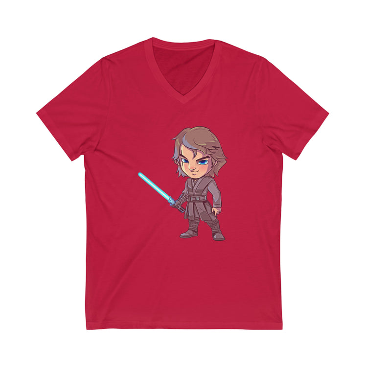 Anakin Skywalker V-Neck Tee - Fandom-Made