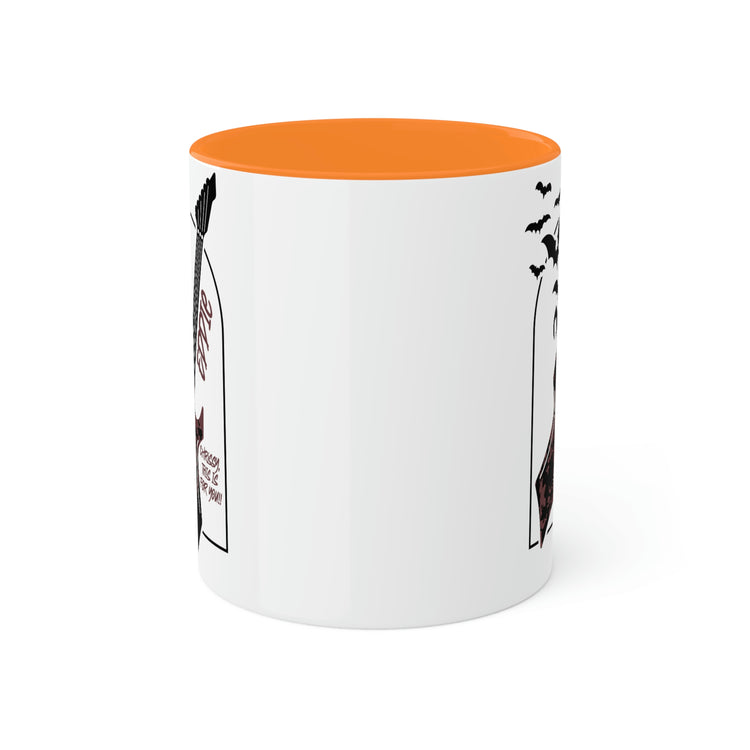 Eddie Munson Guitar Colorful Mug - Fandom-Made