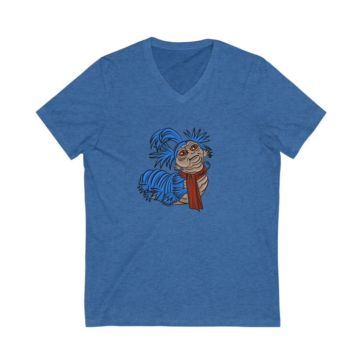 The Worm Short Sleeve V-Neck Tee - Fandom-Made
