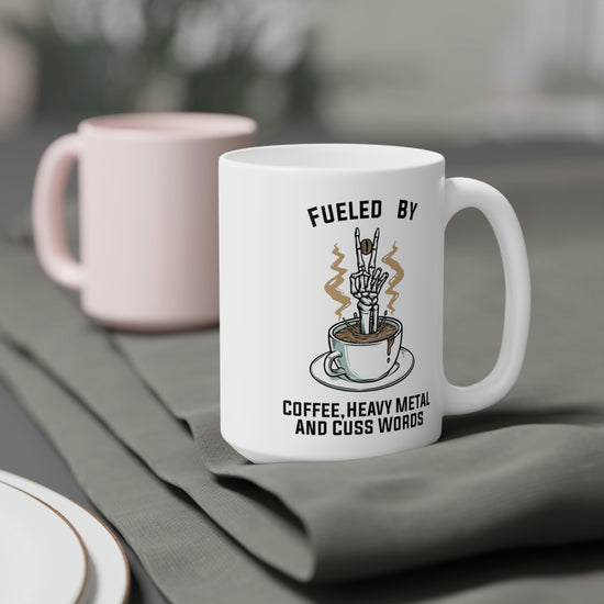 Fueled By Coffee Mug - Fandom-Made