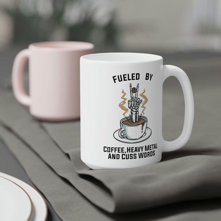 Fueled By Coffee Mug - Fandom-Made