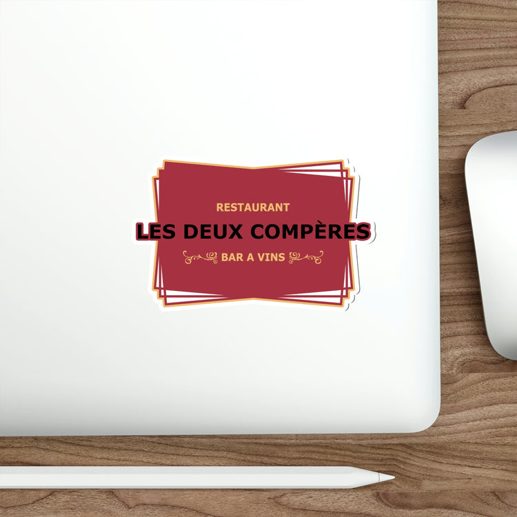 Les Deux Compéres Die-Cut Sticker - Fandom-Made