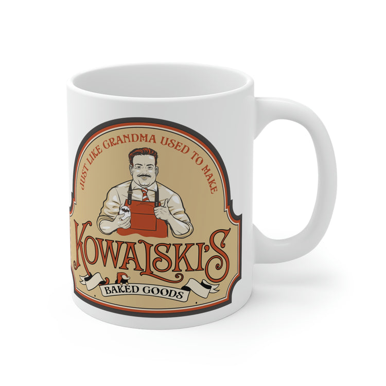 Kowalski's Bakery Mugs - Fandom-Made