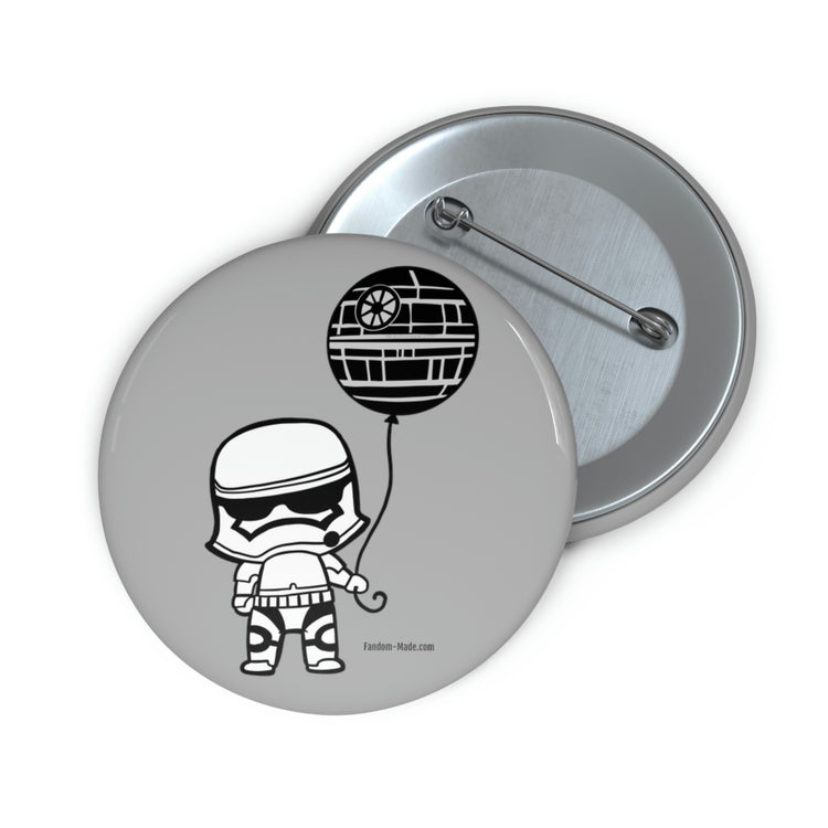 Storm Trooper Balloon Pin - Fandom-Made
