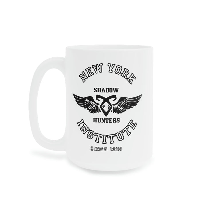 New York Institute Mugs - Fandom-Made