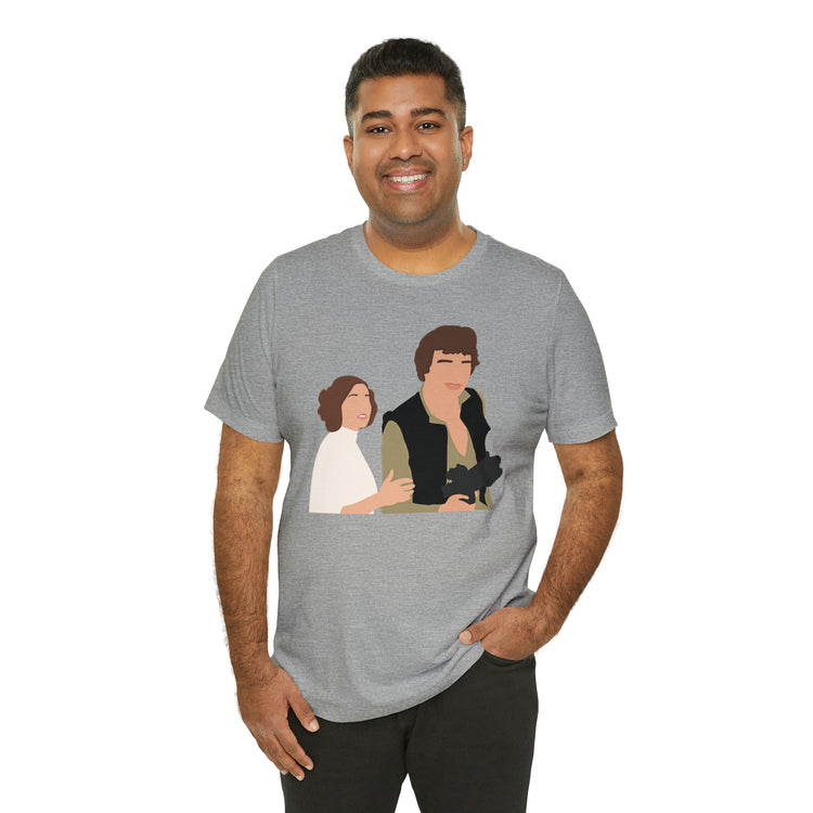 Princess Leia, Han Solo Tee - Fandom-Made