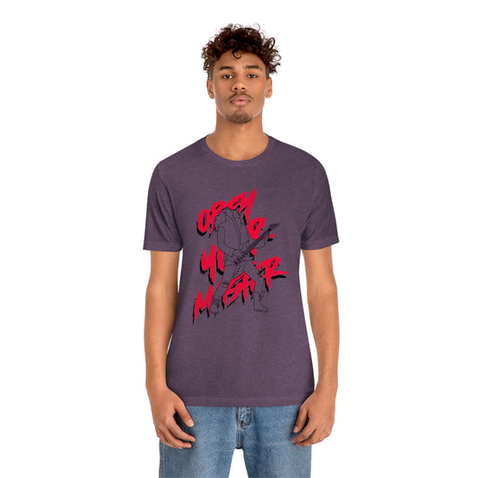 Obey Your Master Short Sleeve Tee - Fandom-Made